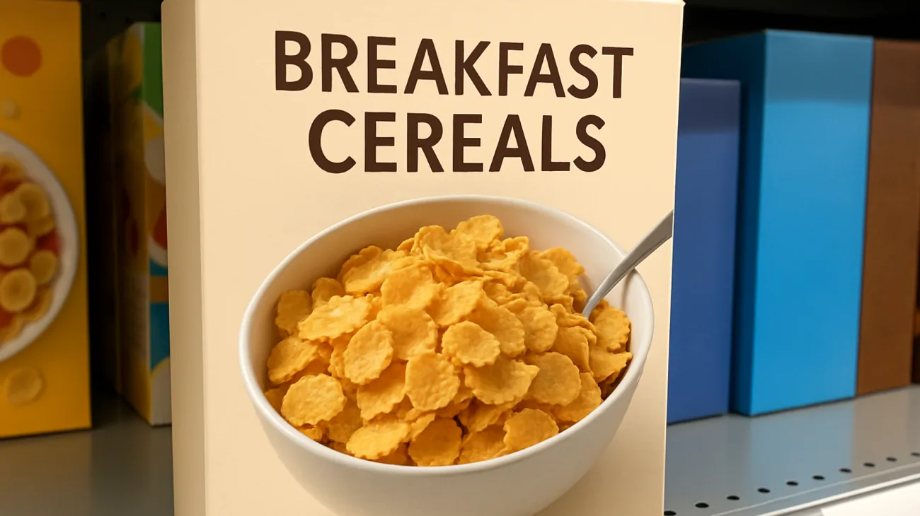Breakfast cereals"