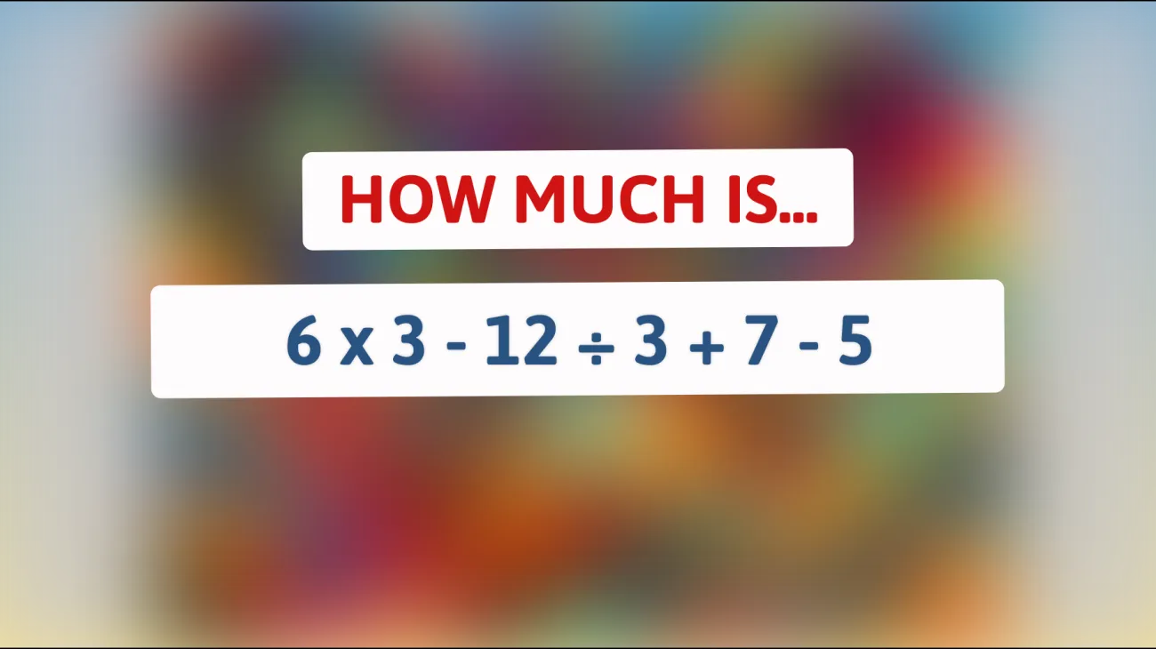 Can You Solve This Complex Math Puzzle That Only Geniuses Can Crack?"