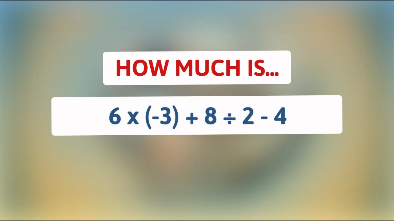 Can You Solve This Tricky Math Puzzle Reserved for Geniuses?"