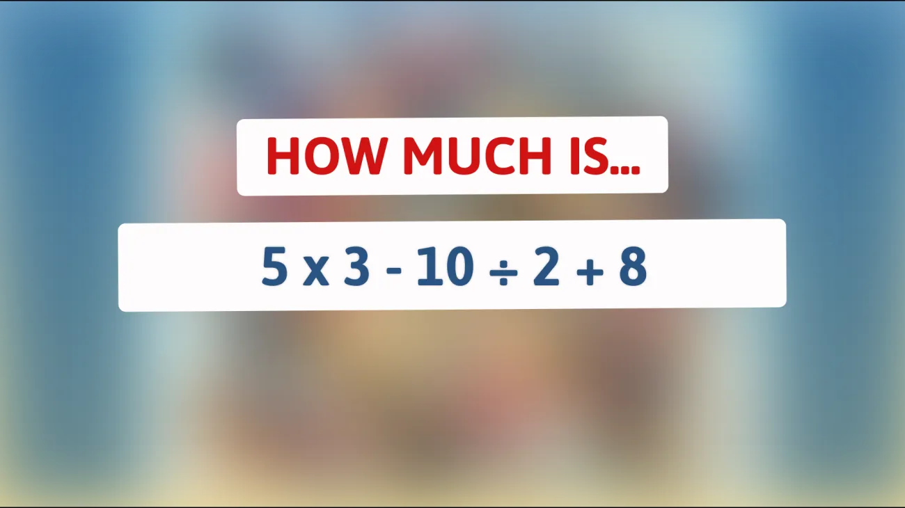 Solve This Simple Math Puzzle: Can You Outsmart the Average Genius?"